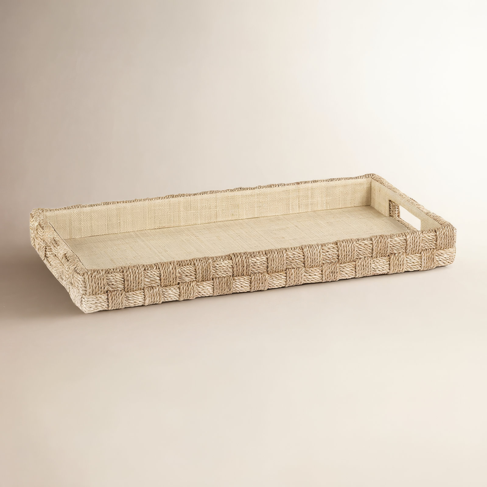 Hamburg Decorative Tray, 2" H x 10" W x 19.5" D