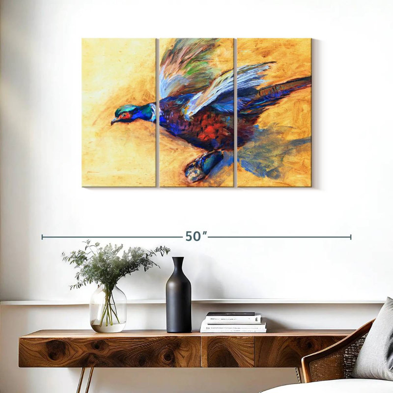 Brampt Pheasant, 24" H x 38" W