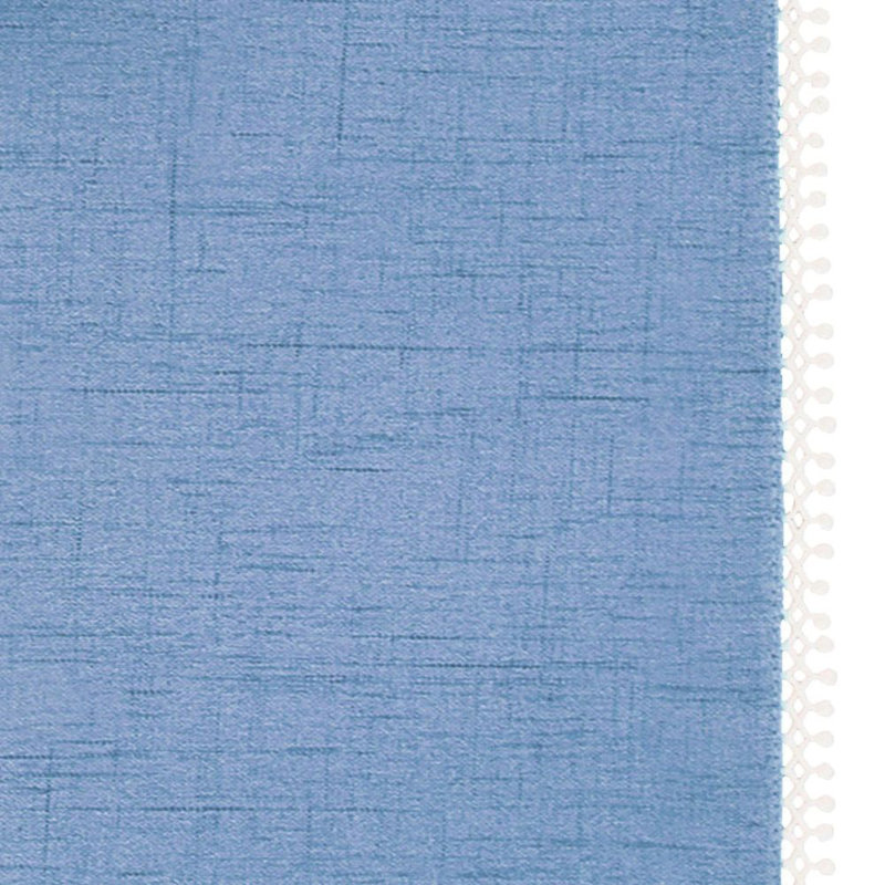 Lenox French Perle Solid Tablecloth, Periwinkle, 60"X84" Rectangle