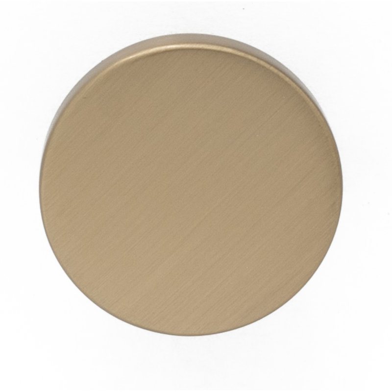 Ethan 1-1/4" Diameter Champagne Bronze Round Cabinet Knob, Champagne Bronze, 1 1/4"
