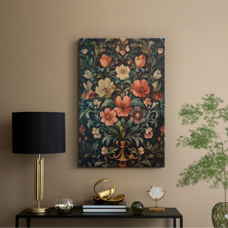 Collection sur toile de la collection supérieure de la collection W de _MRORIS de WG - MRRIS, H 60 po x l 40 po