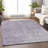 Premium Machine Washable Prisco Lavender Rug-674890308