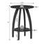 Table de bout ronde avec tablette Cabool-952642858