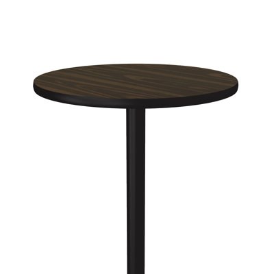 Correll 24'' Laminate Round Beveled Edge Table Top
