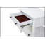 Table de chevet ouverte avec 2 tiroirs-321141603