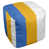Blue/Gold/White