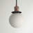 Luminaire suspendu sphère 1 lumière Chippewa-477333771-477333765
