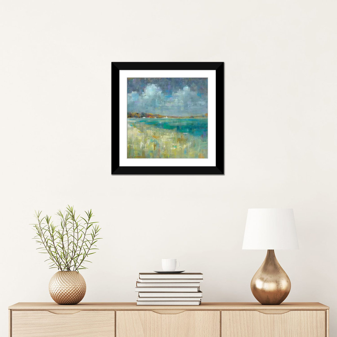 " Sky And Sea " by Danhui Nai East Urban Home Mat 