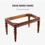 Banc en cuir brun de style moderne pour chambre et vestibule brun-2136322778