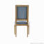 Ensemble de 6 chaises de salle à manger et dossier rembourrés French Country
