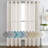 Hywell Soft Linen Plaid Semi-Sheer Grommet Curtain Panels-429486300-429486272