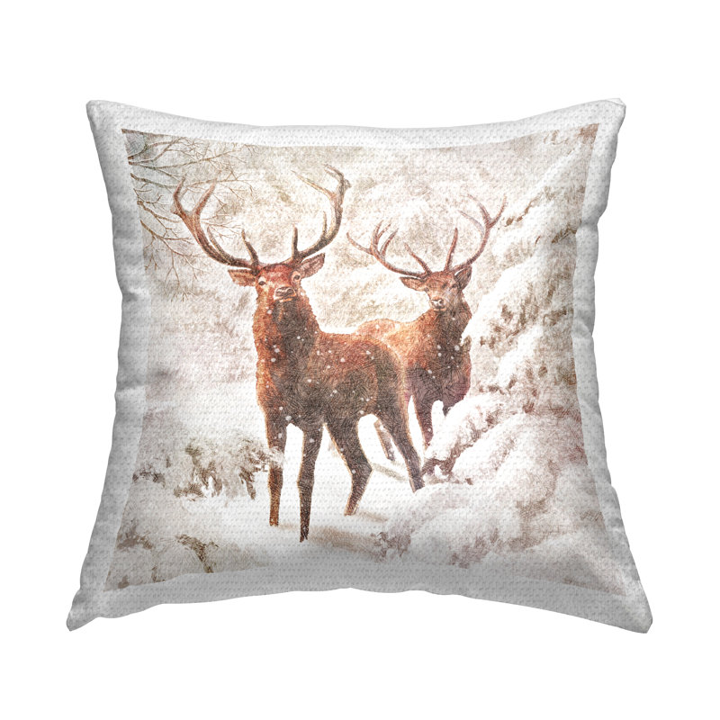 Coussin Winter Winter Buck Duo