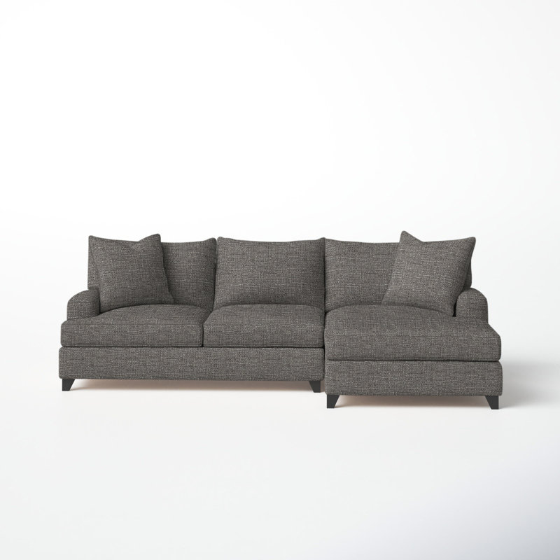 Canapé et méridienne Shorewood, Thrillist Graphite Sustain®, Accoudoir à droite (vu de face)