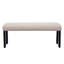Banc rembourré Aldrik pour vestibule et chambre à coucher-1750112938