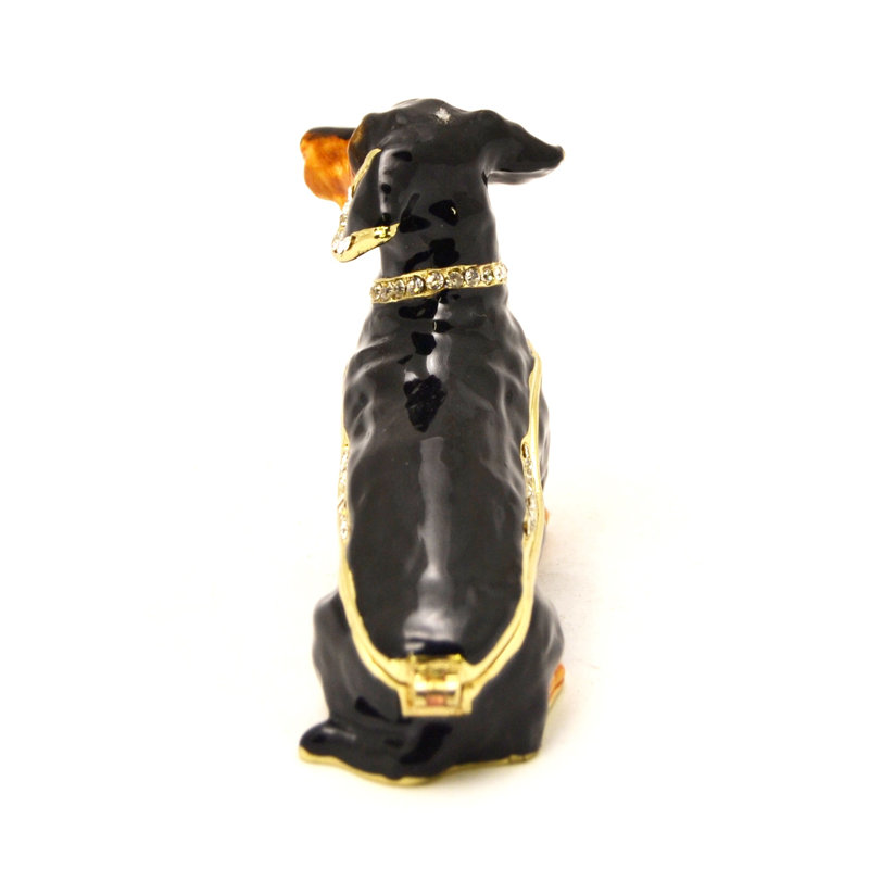 Dachshund Metal Decorative Box