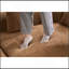 Canapé modulaire incurvé en polyuréthane caramel à compression complète, canapé modulaire en chenille 30D pour appartement et salon, L 110 po, 800 lb, 60 fermeté avec 4 coussins-2009988193