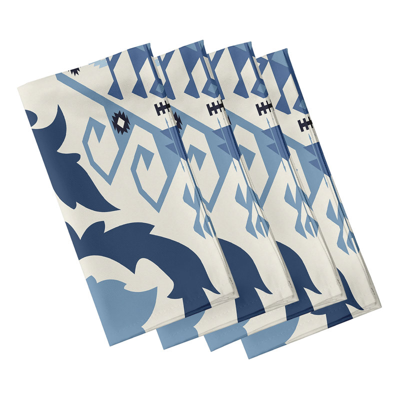 Serviette Senoia, Bleu marine