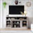 58 Inch TV Stand With Storage Cabinet And Shelves-523057632