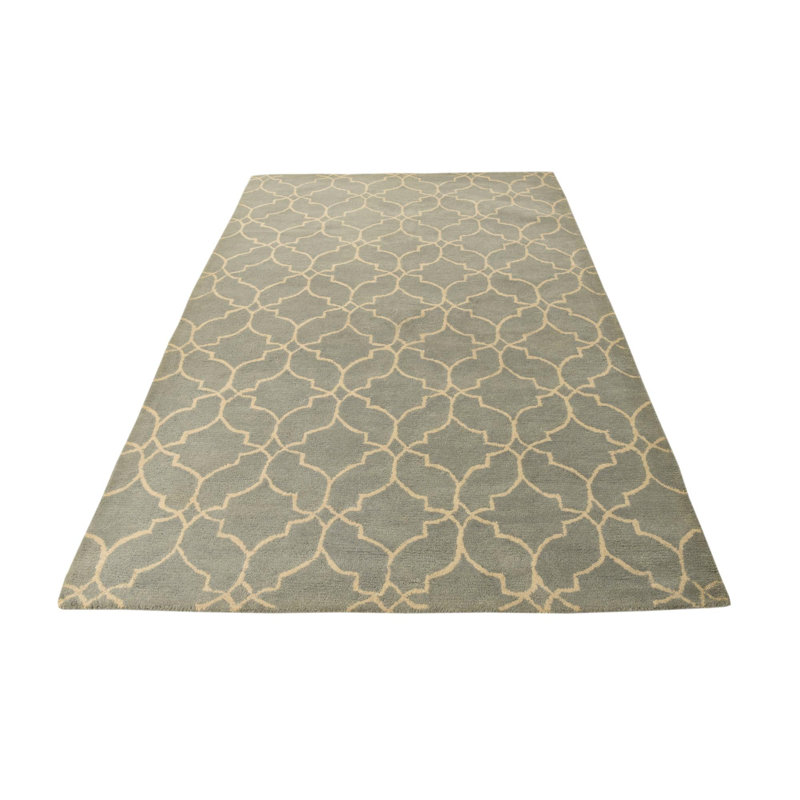 Tapis bleu clair 5x8 Pineland