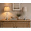 Wauregan 55cm Crystal Glass Chrome Table Lamp-106542948