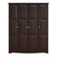 Armoire-penderie 100% bois massif Passerella avec boutons en métal-548595087