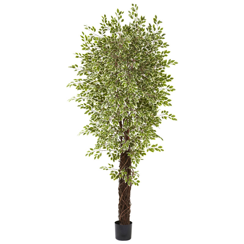 Arbre de ficus artificiel 90" en pot de fleurs