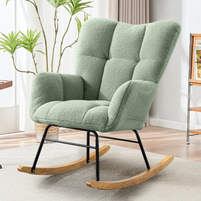 Chaise berçante moderne pour chambre de bébé, salon, chambre à coucher