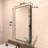 Scannell Rectangular Framed Wall Bathroom Vanity Mirror In Gun-179857958-179179713