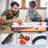 RayChee 36'' 2 -Player  Table Top Air Hockey Table w/Powerful Air, 2 Pushers & 2 Air Hockey Pucks