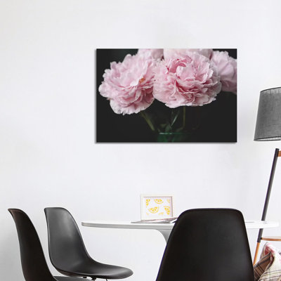 Pink Peonies by Chelsea Victoria - Wrapped Canvas Print
