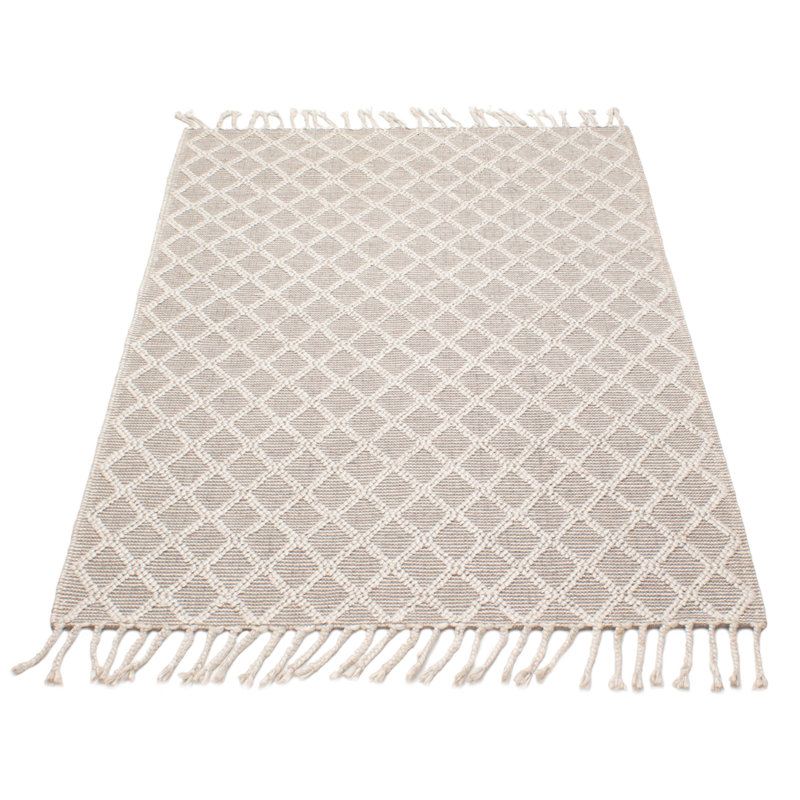 Tapis gris Sienna 5 pi 2 po x 7 pi 8 po