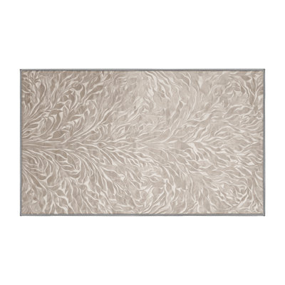 Machine Washable Gray Area Rug