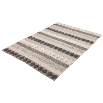 Declen Performance Hand Braided Wool Indoor Rug