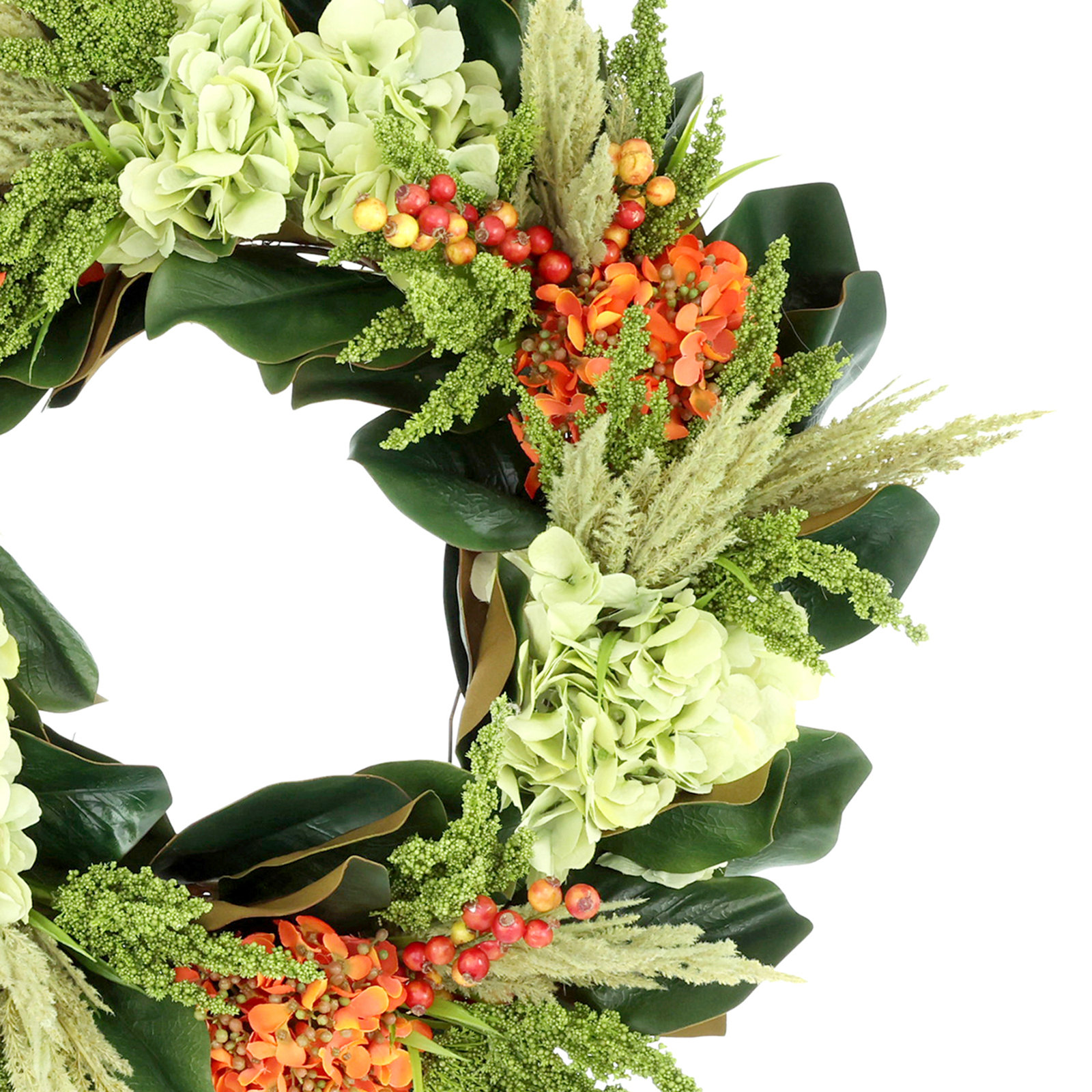 The Holiday Aisle® Alma 28" Hydrangea Wreath