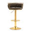 Tabouret de bar pivotant avec dossier Ginko-879315310-882844519