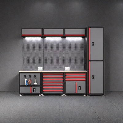 Heavy-Duty Metal Tool Cabinet for Automotive