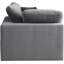 Chaise d'appoint en velours 40 po-87095230