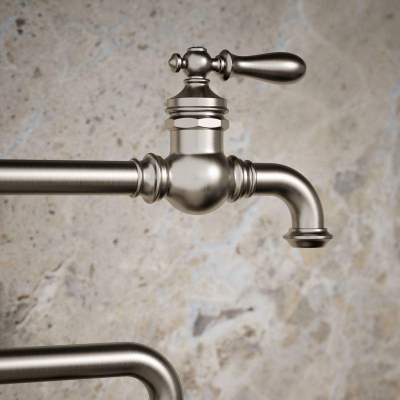 Robinet remplisseur à un trou Artifacts, Acier inoxydable vibrant