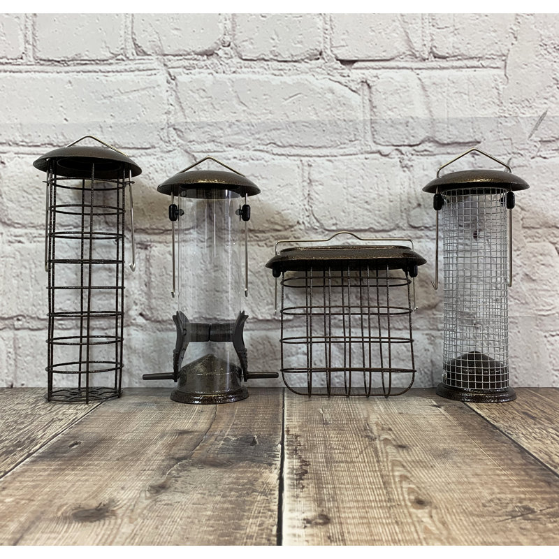 Eterra Metal Hanging Tube Bird Feeder