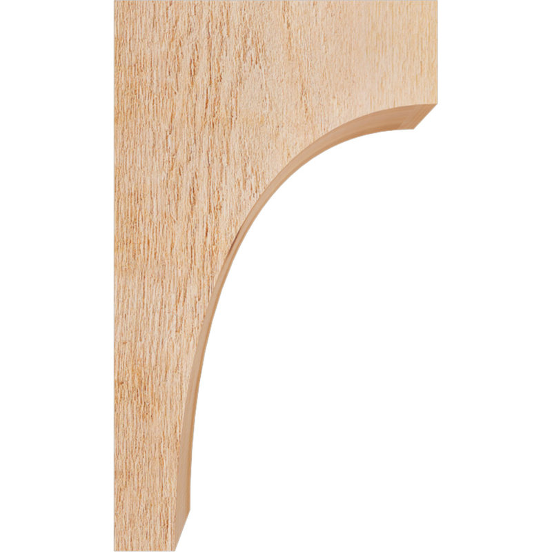 Huntington Corbel, H 20 po x l 4 po x P 12 po, Sciage brut, Cèdre rouge