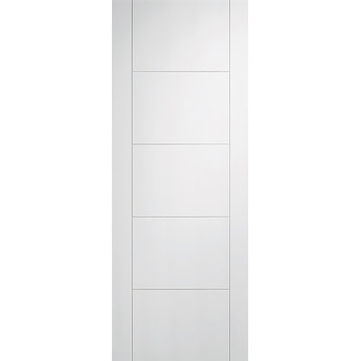 Vancouver 5P Primed White Internal Door