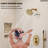  Pressure-Balanced Shower System, 6-Inch Rainfall Shower Faucet with Rough-in Valve-116781426