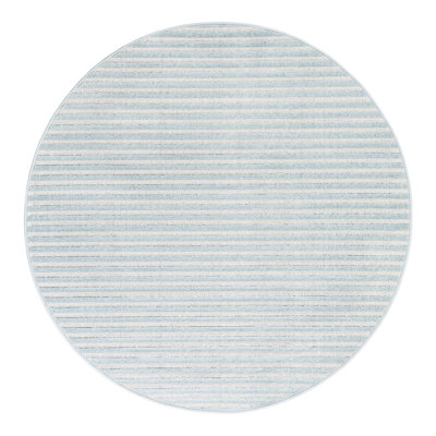 Sabrina Soto Stripes Indoor/Outdoor Rug Light Blue
