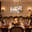 Ensemble de 3 reproductions d'art sur toile, décorations de Noël et étoiles-2127068671