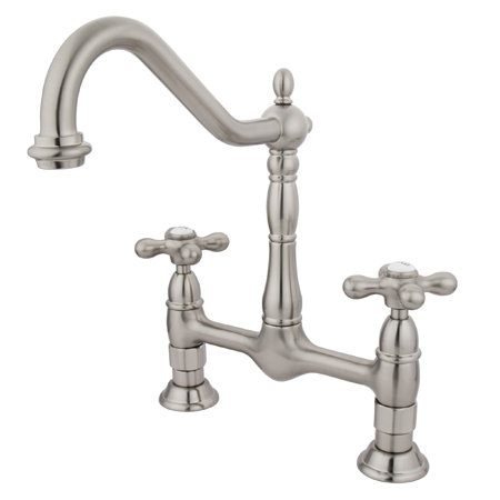 Distributeur d’eau chaud & froid Heritage, Nickel satiné