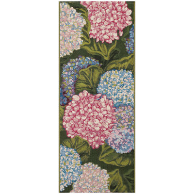 Shelton Hydrangeas Indoor/Outdoor Mat