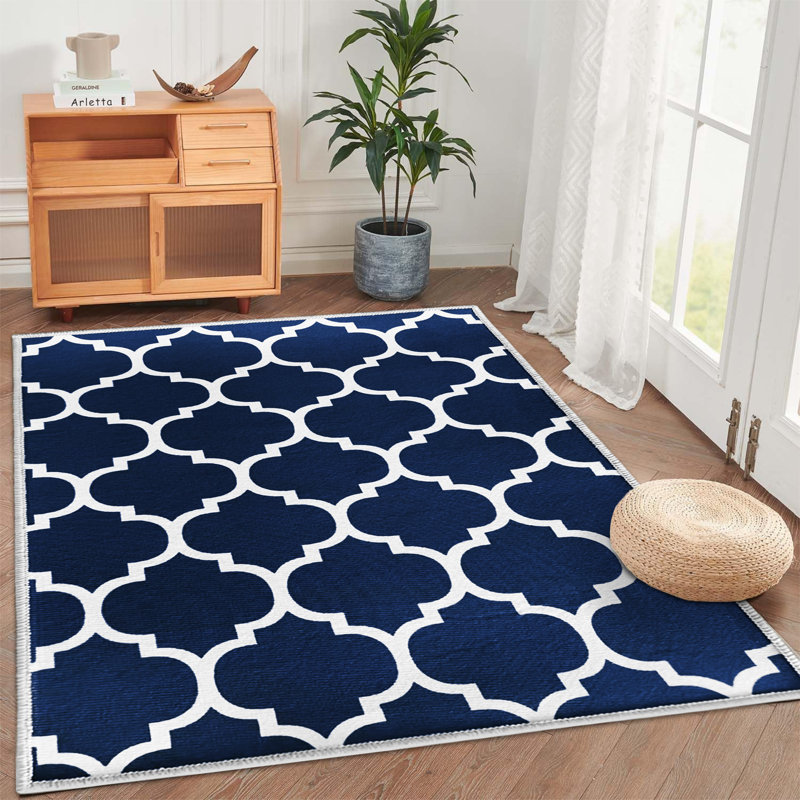 Asilee Abstract Machine Printed Area Rug, Runner 80 x 300 cm