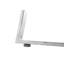 Barta Glass Top Metal Base Dining Table