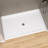 60'' W X 36'' D ADA Acrylic Alcove Shower Pan Single Threshold Handicapped Shower Base Rectangular White Shower Tray with Center Drain & Non-Slip Design