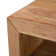 Turel Three Piece Modern Solid Wood Mitered Living Room Table Set